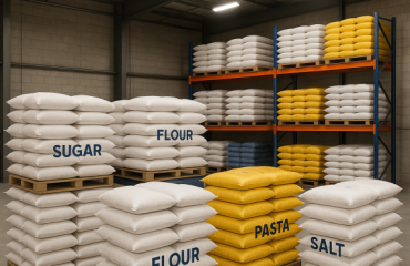 Sugar, Flour, Pasta, Salt, and Fruit Trade